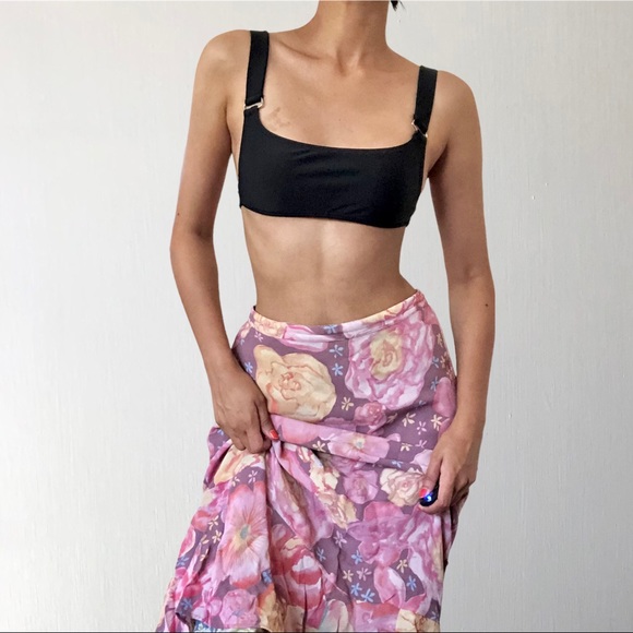 Y2K Reversible Midi Skirt - Picture 3 of 6